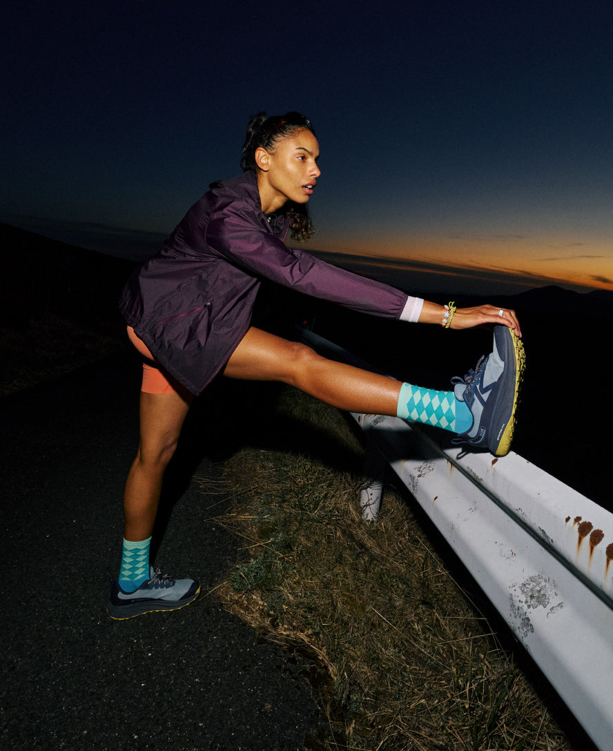 Women's Roam Waterproof Trail Running Shoe - Huckleberry/Ballad Blue