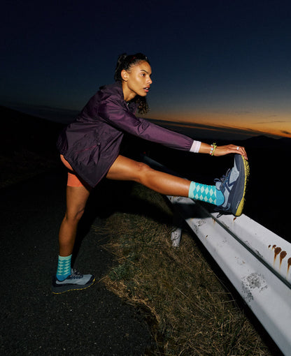Women's Roam Waterproof Trail Running Shoe - Huckleberry/Ballad Blue