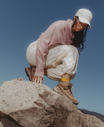 Women's Targhee IV Waterproof Hiking Boot - Bison/Beaujolais