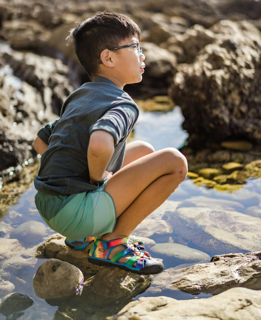 Little Kids' Seacamp II CNX - Vivid Blue/Original Tie Dye