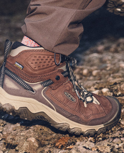 Men's Targhee IV Waterproof Hiking Boot - Java/Brindle