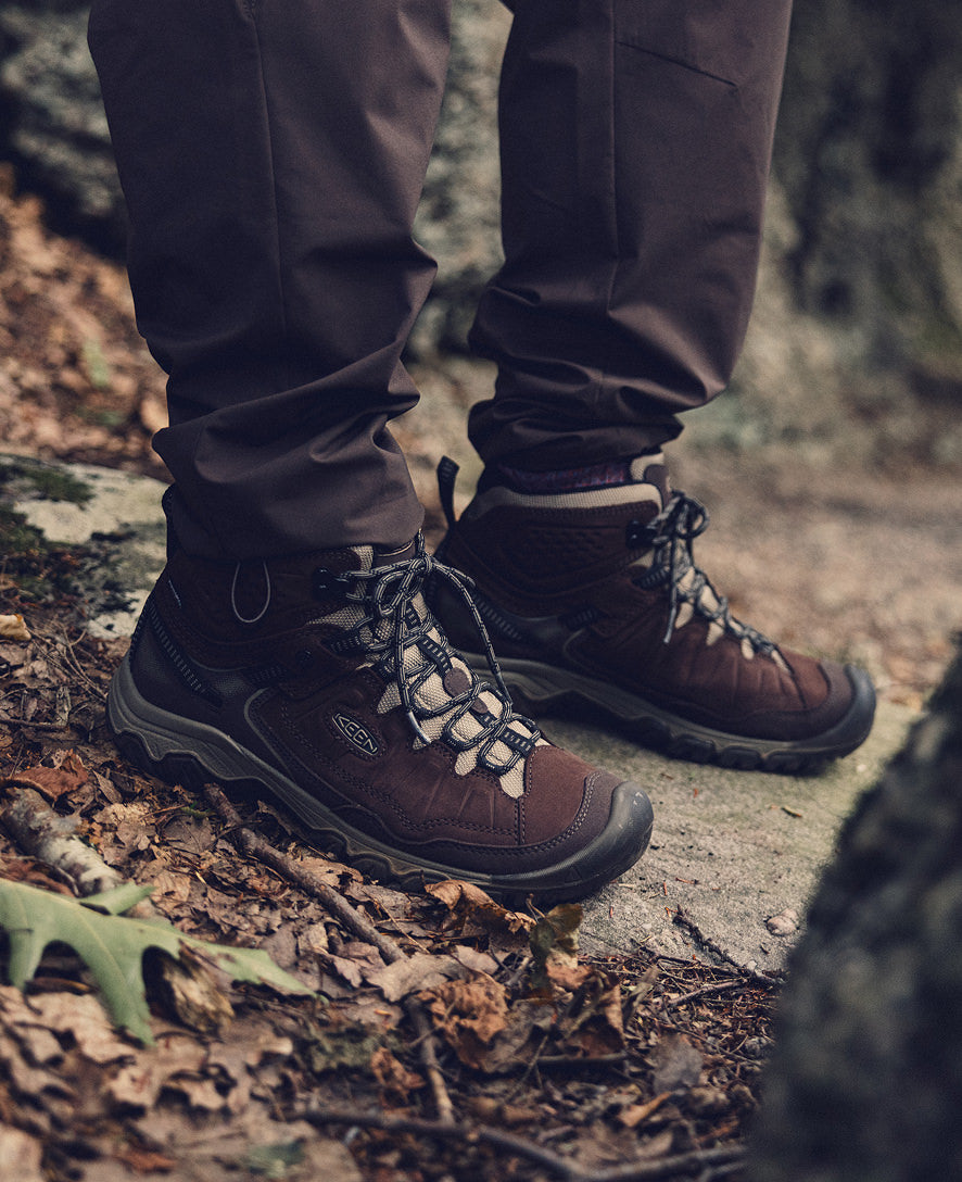 Men's Targhee IV Waterproof Hiking Boot - Java/Brindle