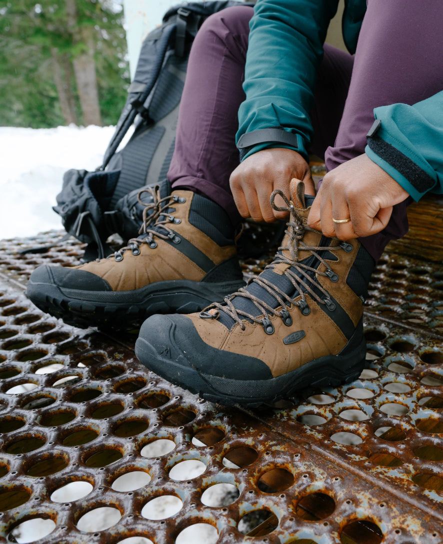 Men's Revel IV Polar Waterproof Boot - Black/Lemon Curry