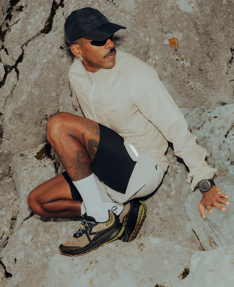 Men's Roam Trail Running Shoe - Alloy/Evening Primrose