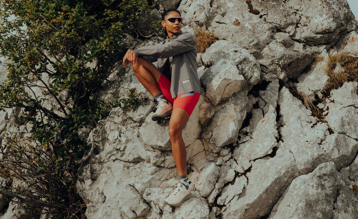 Women's Roam Trail Running Shoe - Birch/Brindle