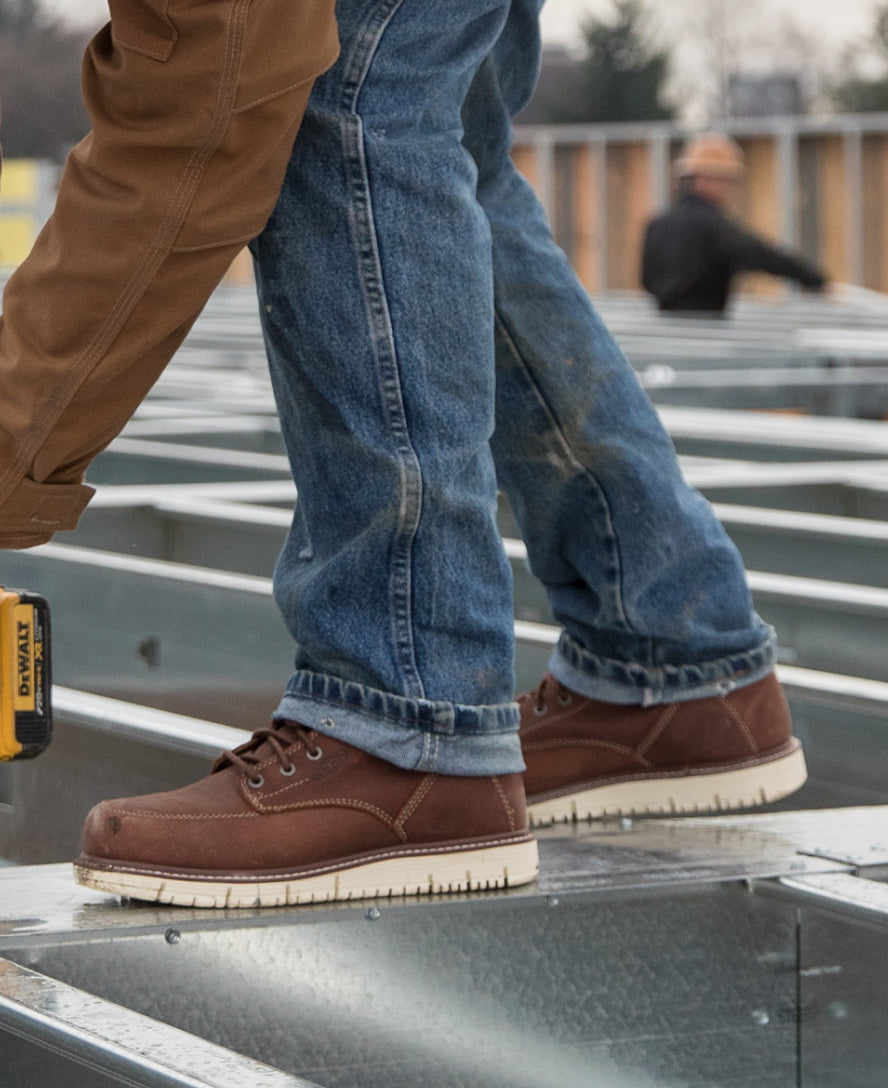 Men's San Jose 6" Boot (Soft Toe) - Gingerbread/Off White
