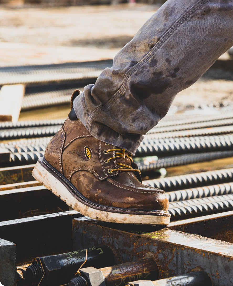 Men's Cincinnati 6" Waterproof Boot (Soft Toe) - Belgian/Sandshell