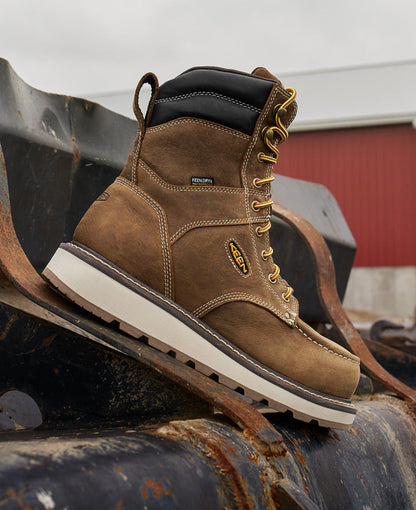 Men's Cincinnati 8" Waterproof Boot (Carbon Toe) - Belgian/Sandshell