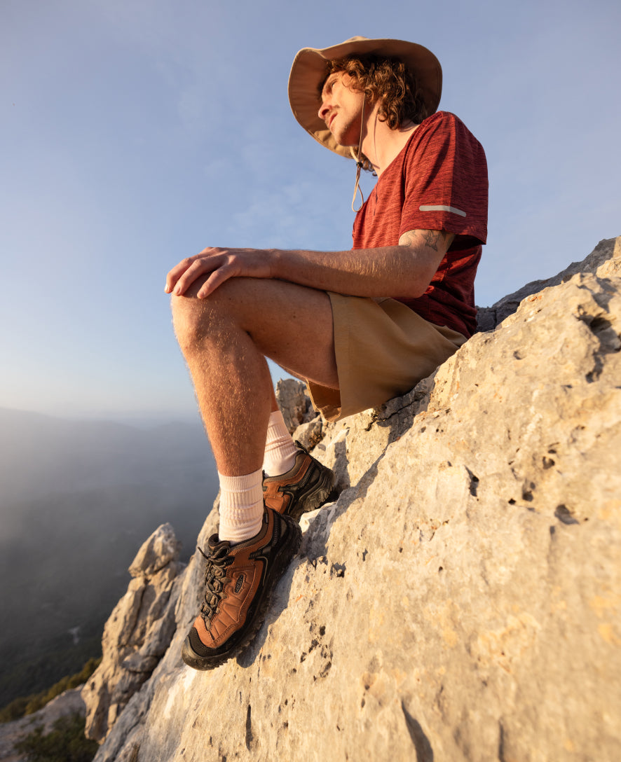 Men's Targhee IV Waterproof Hiking Shoe - Java/Bison