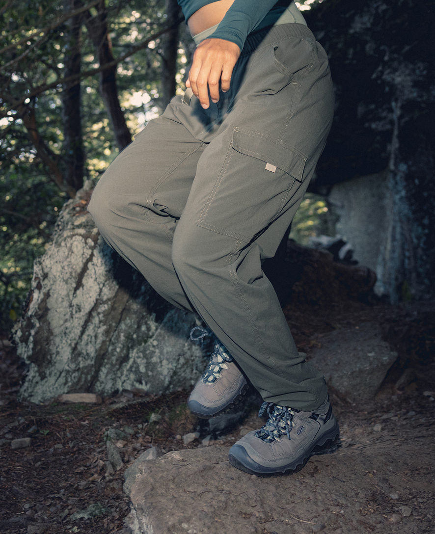 Women's Targhee IV Waterproof Hiking Boot - Steel Grey/Lily Pad