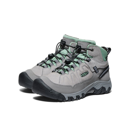 Big Kids' Targhee IV Waterproof Hiking Boot - Alloy/Granite Green