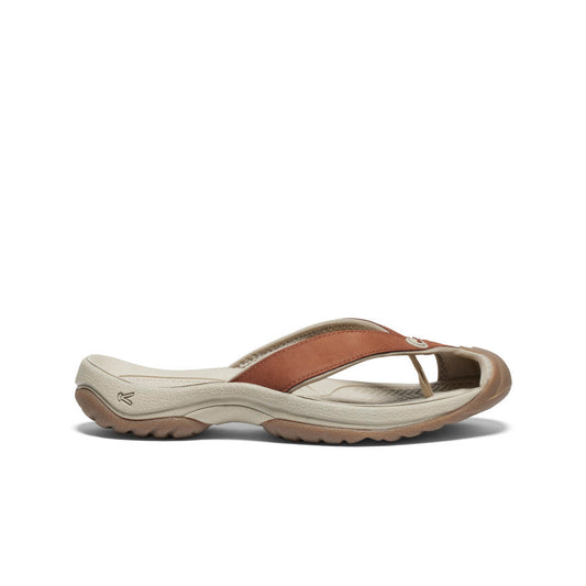 Women's Waimea Leather Flip-Flop - Sorrel Horse/Plaza Taupe