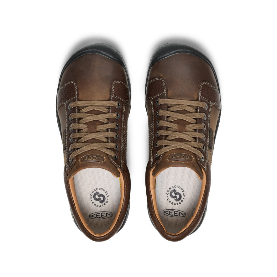 Men's Austin Shoe Wide - Chocolate Brown