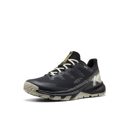 Men's Targhee Apex Wide Waterproof Hiking Shoe - Black/Abbey Stone