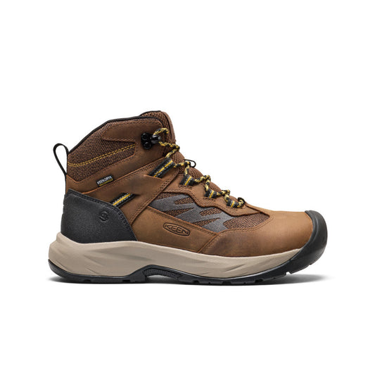 Men's Highframe Waterproof Work Boot (Steel Toe) - Dark Earth/Black