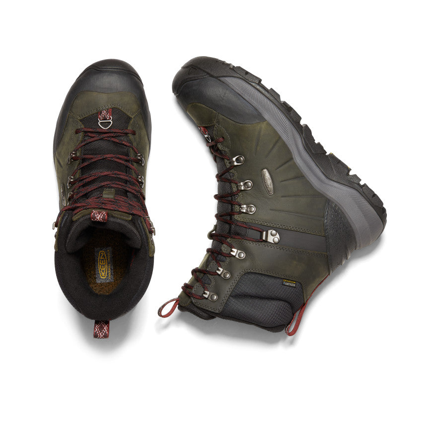 Men's Revel IV High Polar Waterproof Boot - Magnet/Red Carpet