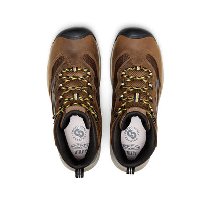 Men's Highframe Waterproof Work Boot (Soft Toe) - Dark Earth/Black