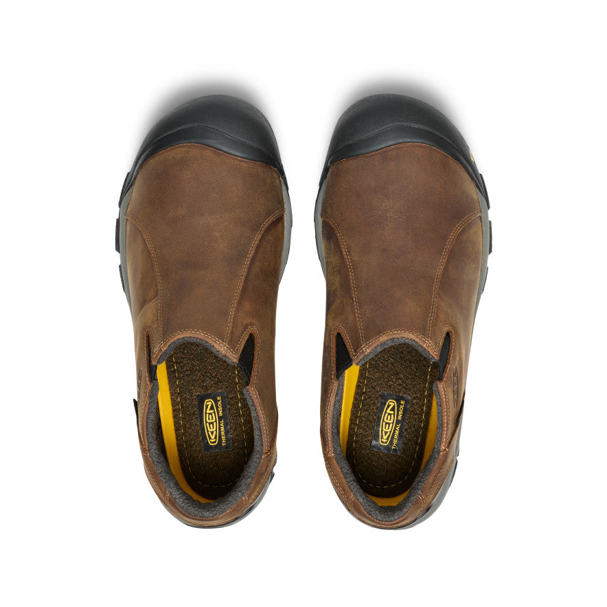 Men's Brixen Waterproof Shoe Wide - Slate Black/Madder Brown
