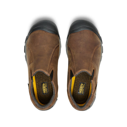 Men's Brixen Waterproof Shoe Wide - Slate Black/Madder Brown
