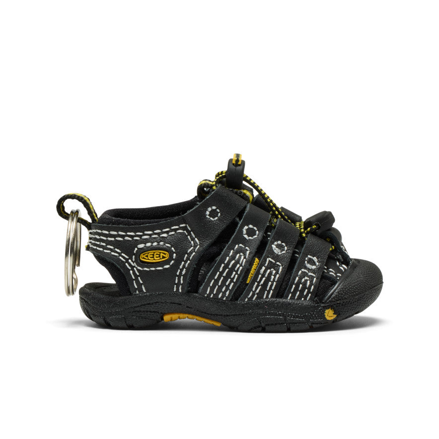 Newport Sandal Keychain - Black