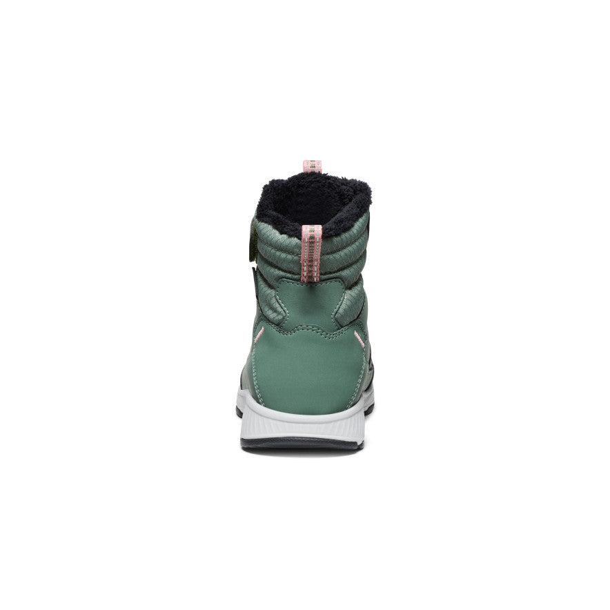 Little Kids' Skua Waterproof Winter Boot - Dark Forest/Rose Elegance