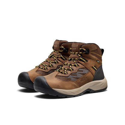 Men's Highframe Waterproof Work Boot (Soft Toe) - Dark Earth/Black