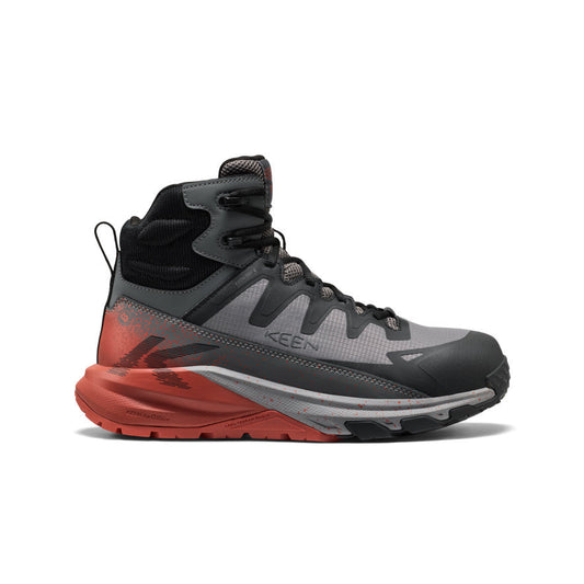 Men's Targhee Blur Waterproof Work Boot (Carbon Toe) - Steel Grey/Black