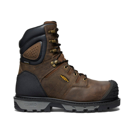 Men's CSA Camden 8" Waterproof Boot (Carbon Toe) - Dark Earth/Black