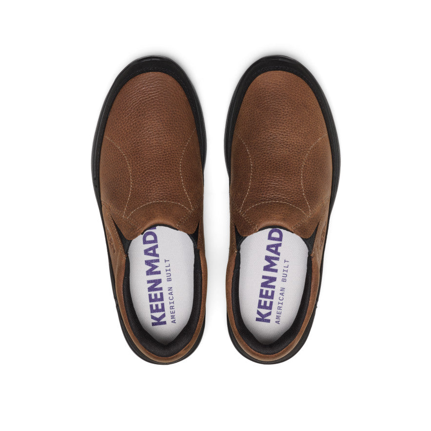 Men's KM2 Leather Slip-On - Bison/Black