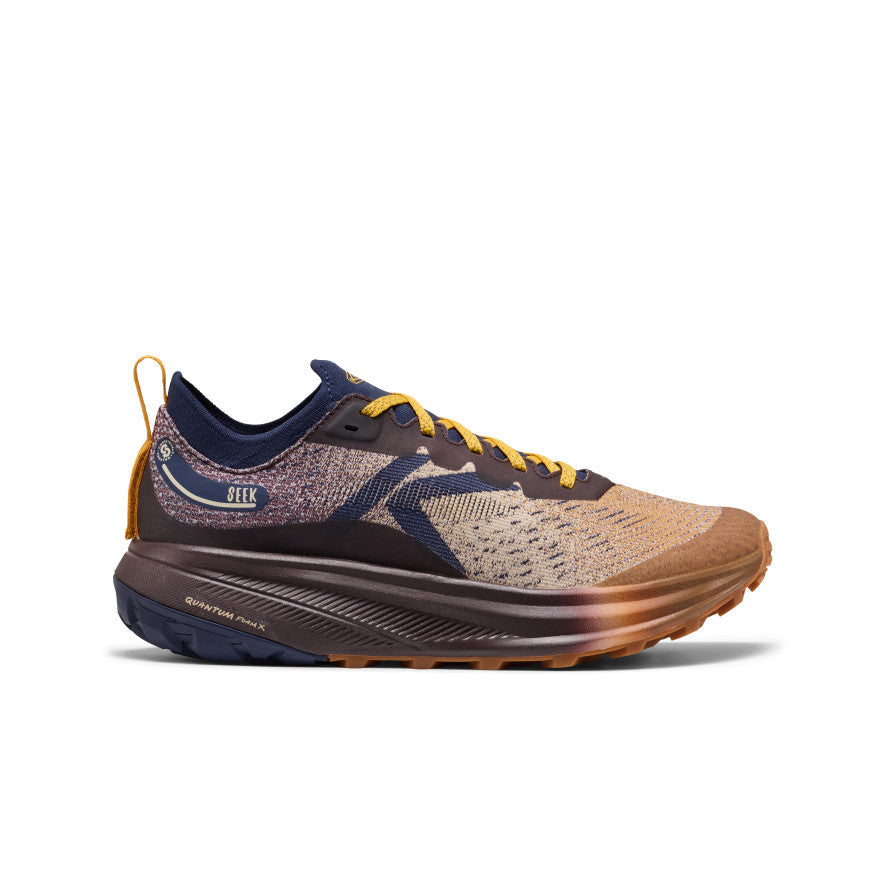 Men's Seek Trail Running Shoe - Chipmunk/Symphonic Sunset
