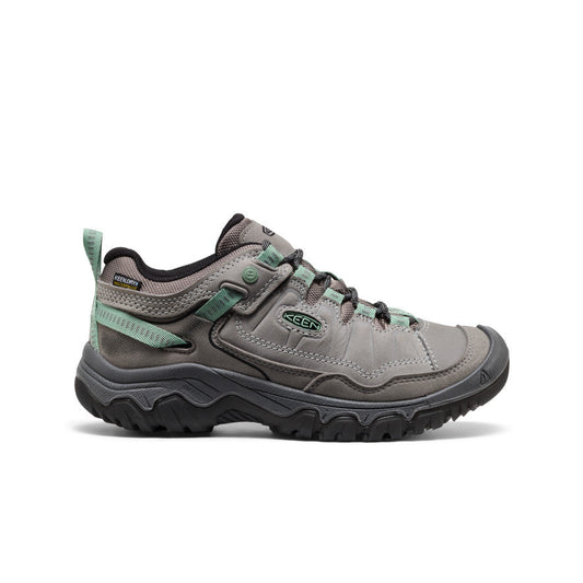 Women's Targhee IV Wide Waterproof Hiking Shoe - Alloy/Granite Green
