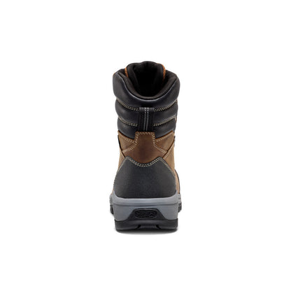 Men's Evanston 8" Waterproof Work Boot (Carbon Toe) - Bison/Black
