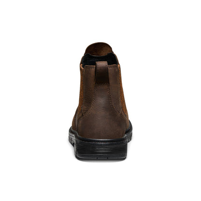 Women's San Jose Chelsea 90° Heel Boot (Aluminum Toe) - Cascade Brown/Black