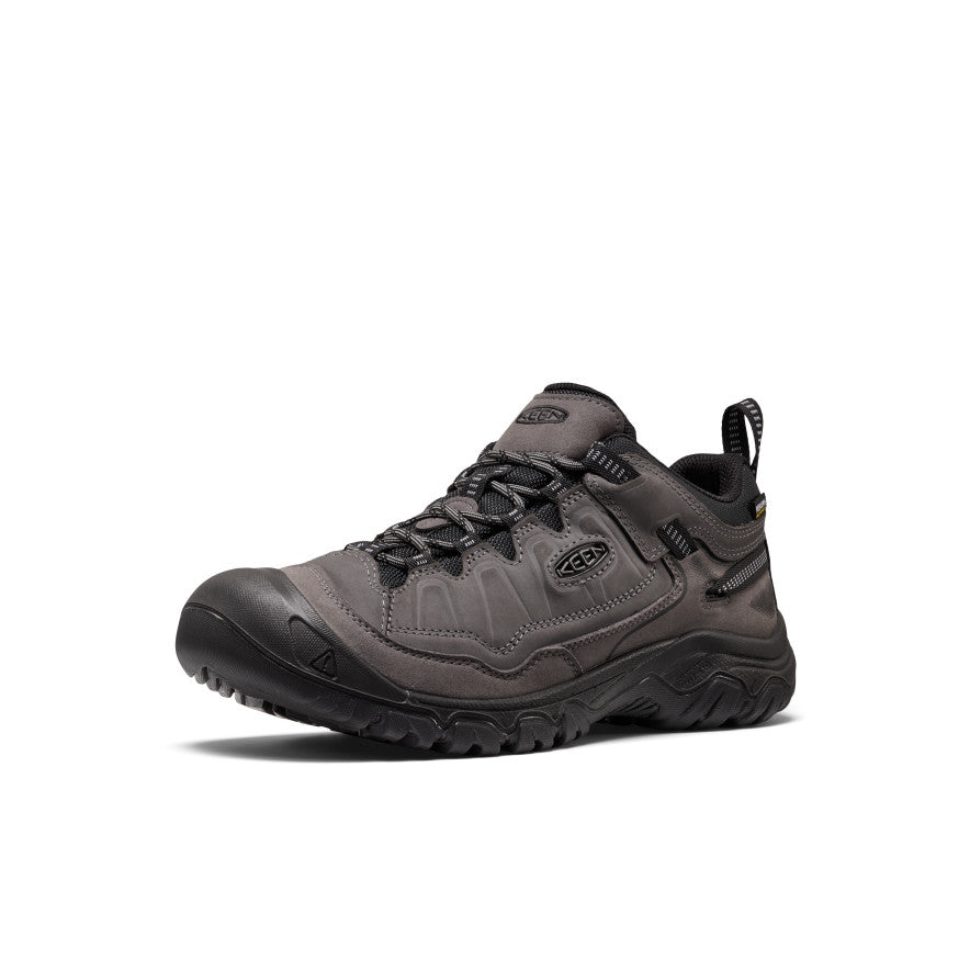 Men's Targhee IV Wide Waterproof Hiking Shoe - Magnet/Black