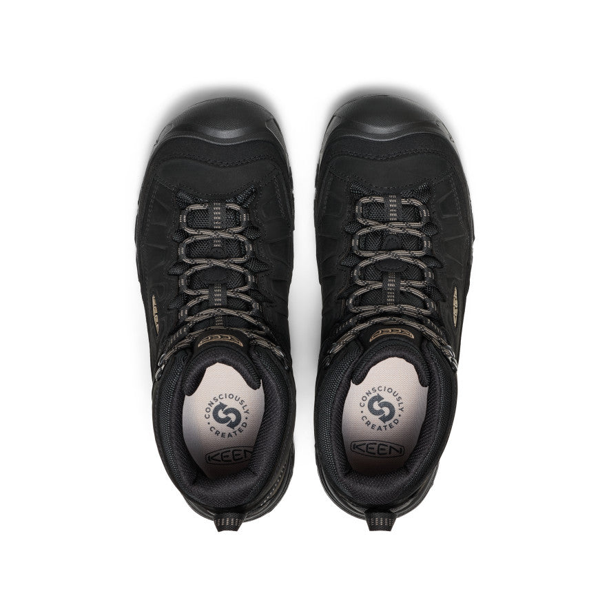 Men's Targhee IV Wide Waterproof Hiking Boot - Triple Black