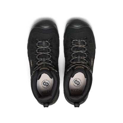 Men's Targhee IV Wide Waterproof Hiking Boot - Triple Black