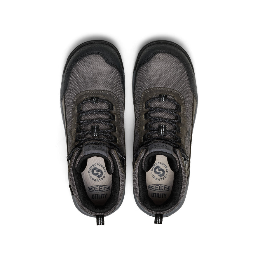 Men's Skokie Waterproof Work Boot (Carbon Toe) - Magnet/Black