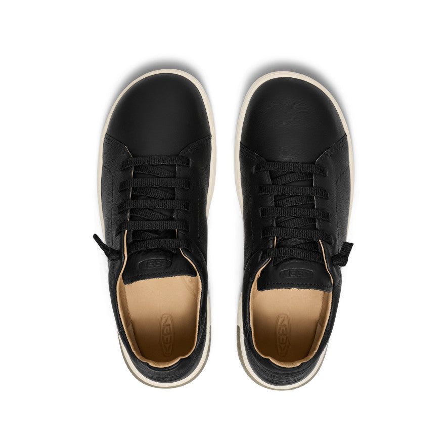 Men's KNX Leather Sneaker - Black/Star White