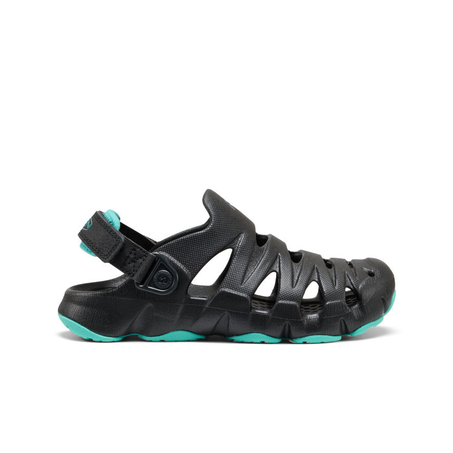 Big Kids' HyperFLT Clog - Black/Bright Aqua