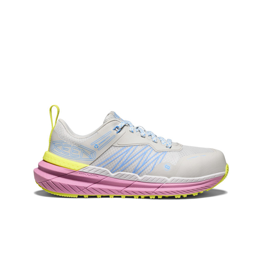 Women's Speedworks ESD Work Sneaker (Carbon Toe) - Alloy/Moonlight Mauve