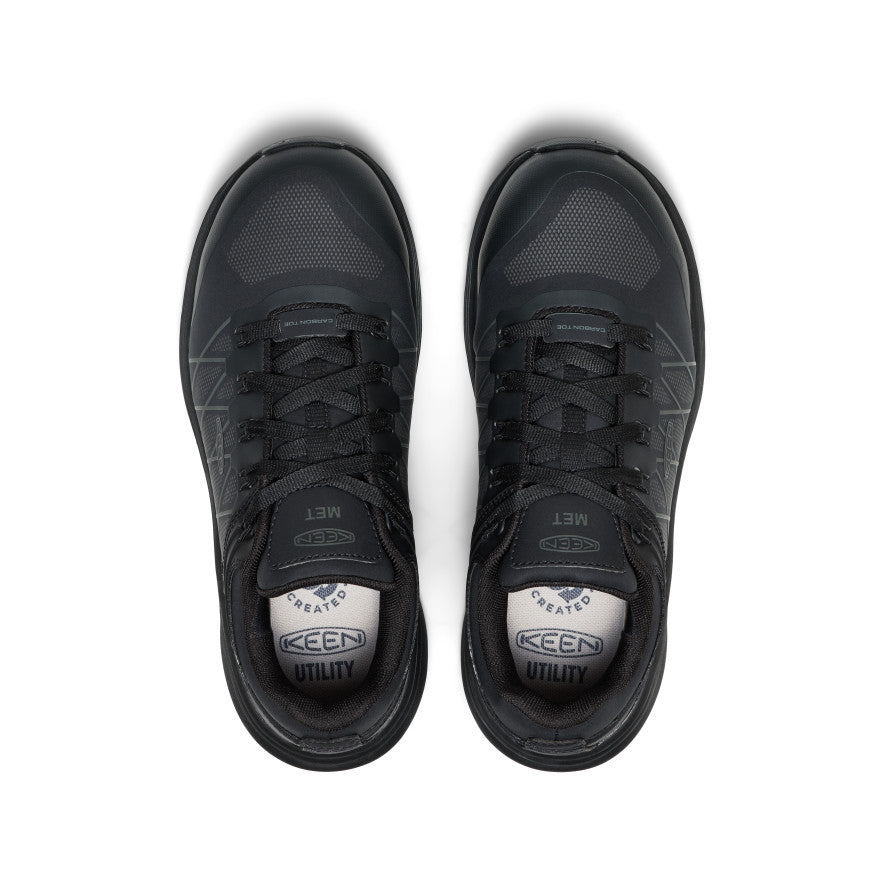 Women's Vista Energy XT Work Sneaker INT MET (Carbon Toe) - Black/Magnet
