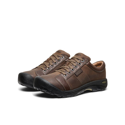 Men's Austin Shoe Wide - Chocolate Brown