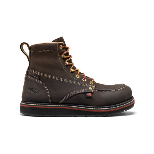 Men's Liberty 6" Waterproof Boot (Carbon Toe) - Coffee Bean/Black