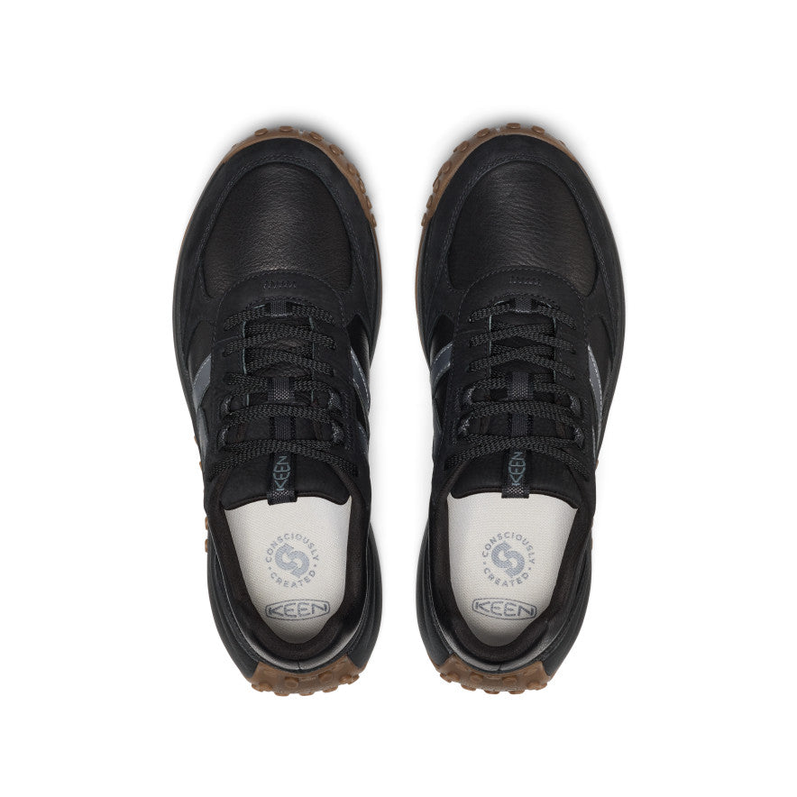 Men's KS86 Leather Sneaker - Black
