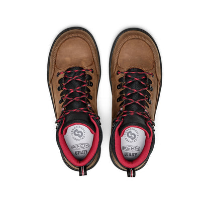 Men's Gibson Hiker Work Boot (Carbon Toe) - Bison/Black