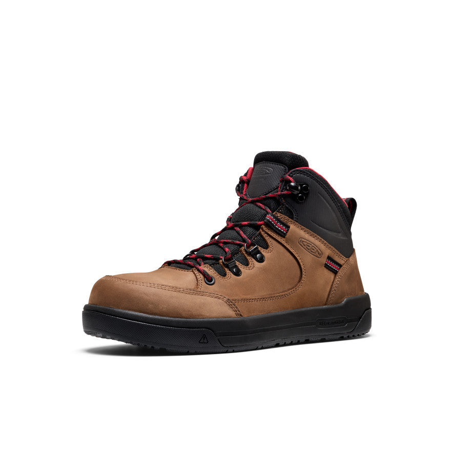 Men's Gibson Hiker Work Boot (Carbon Toe) - Bison/Black