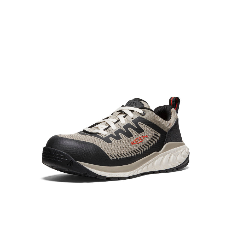 Men's Arvada Work Sneaker (Carbon Toe) - Plaza Taupe/Black