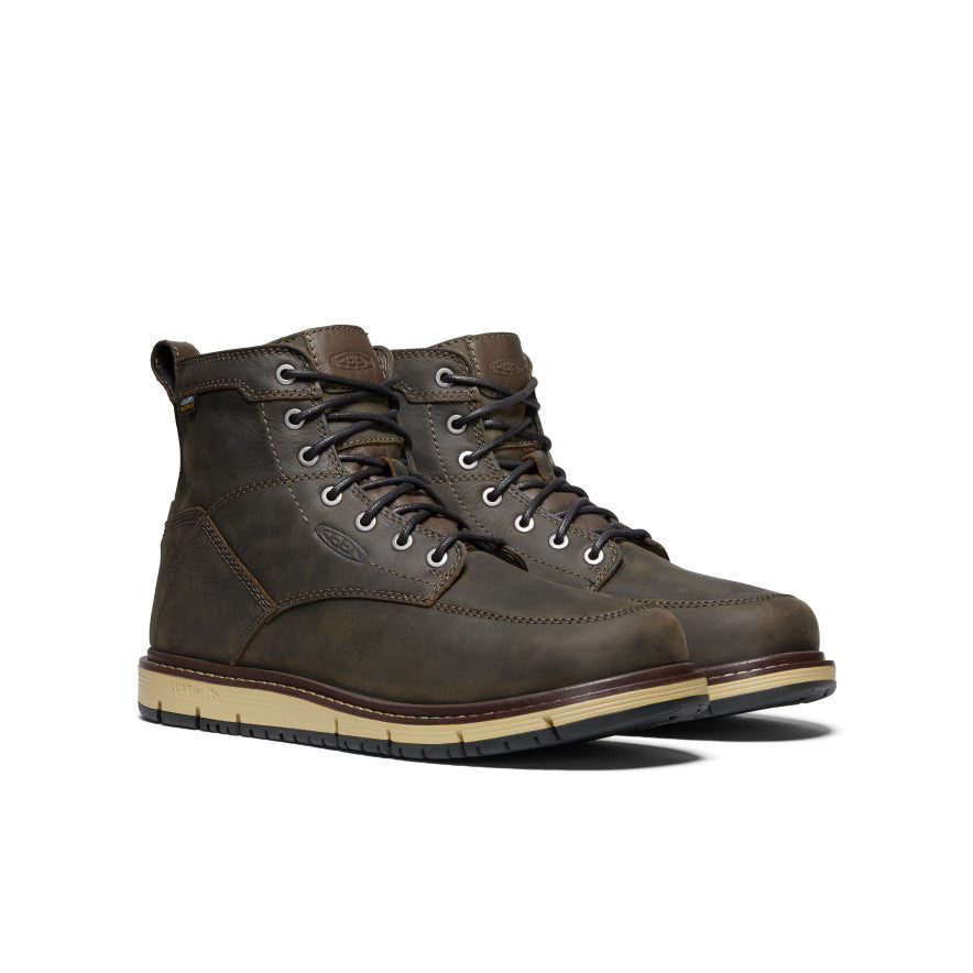 Men's San Jose 6" Waterproof Boot (Soft Toe) - Cascade Brown