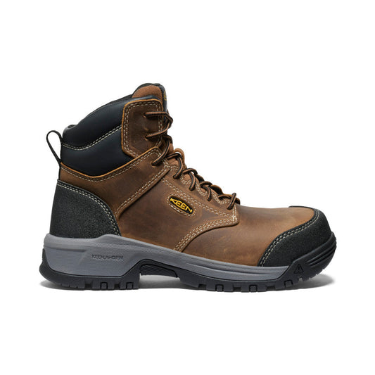 Women's Evanston 6" ESD Boot (Carbon Toe) - Bison/Black