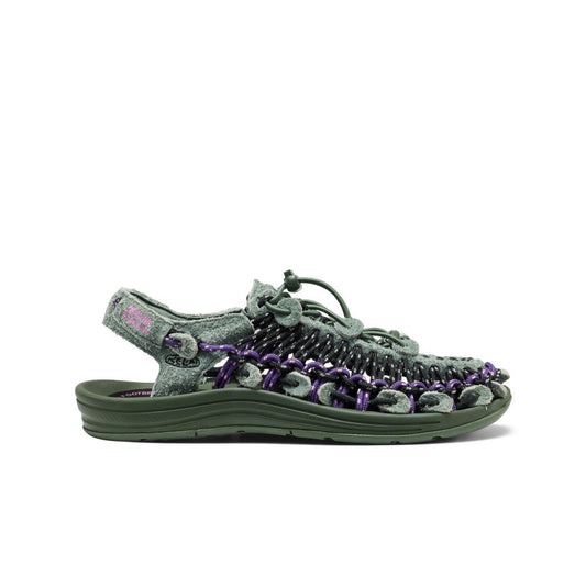 All Gender UNEEK Leather Henrik Vibskov Sneaker - Green Spring